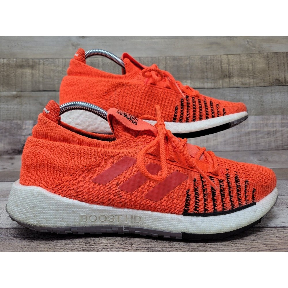 ADIDAS Shoes Men Sneaker Solar Red Running Shoe Pulse Boost HD Size 7